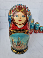 Матрешка "Санкт-Петербург" 7 мест
