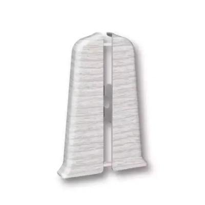 Заглушки плинтуса IDEAL Деконика 100 мм, Клен патина 265 (1 пара)