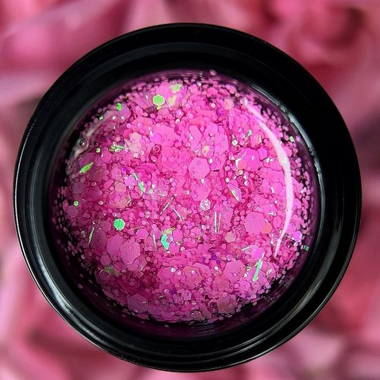 Глиттер гель Lolly Pop 04 builder gel Enigma 5 мл