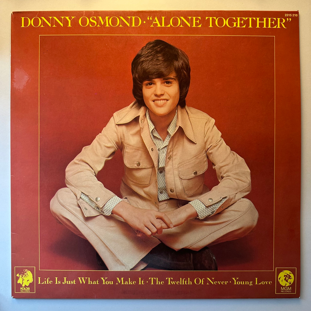 Donny Osmond - Alone Together (Германия 1973г.)