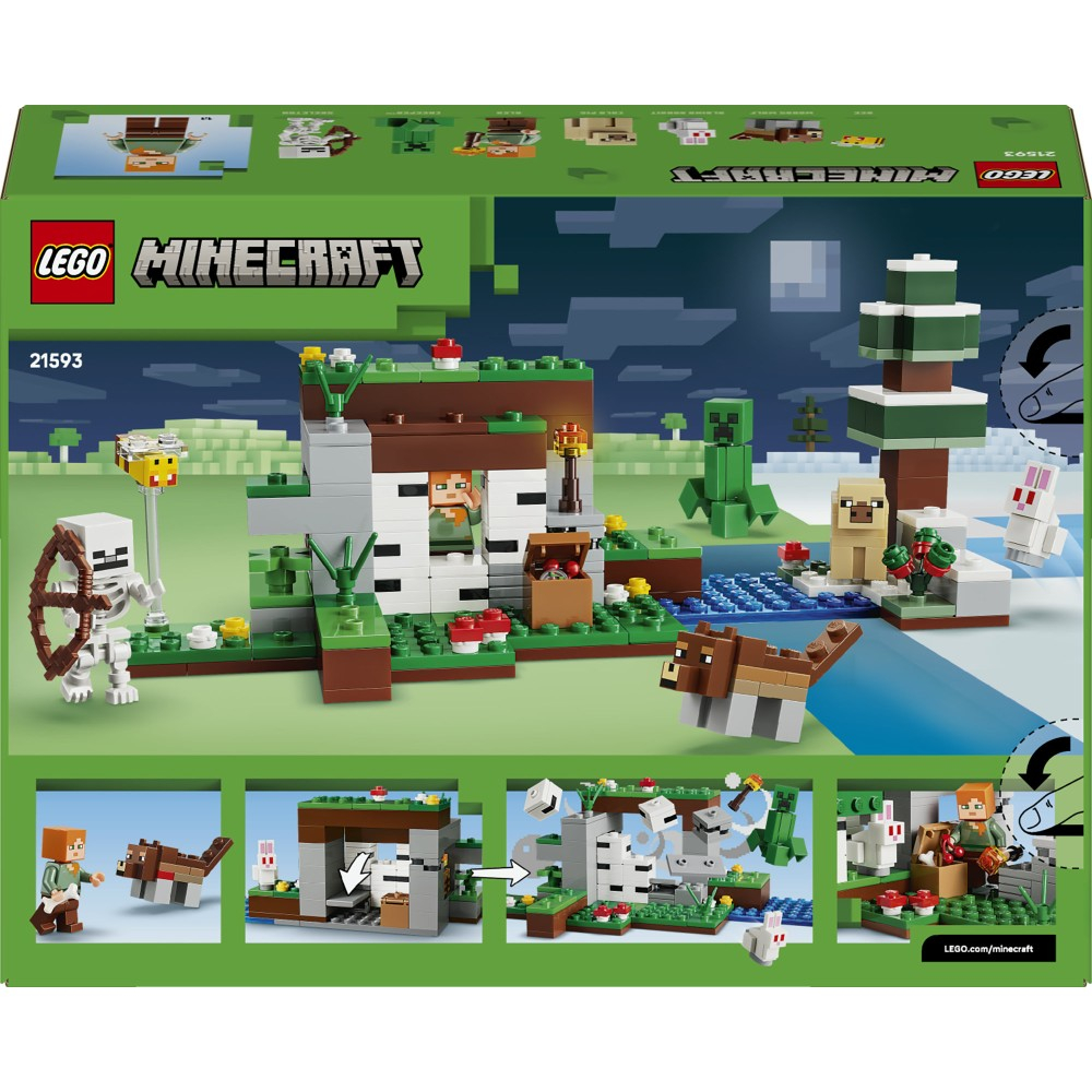 Конструктор LEGO Minecraft 21593 Выживание в первую ночь — фото 12