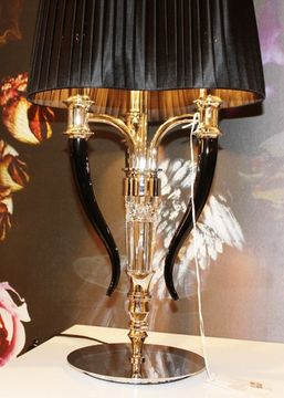 replica table lamp , Visionnaire Brunilde Chandelier - Ipe cavalli ( black + gold  )
