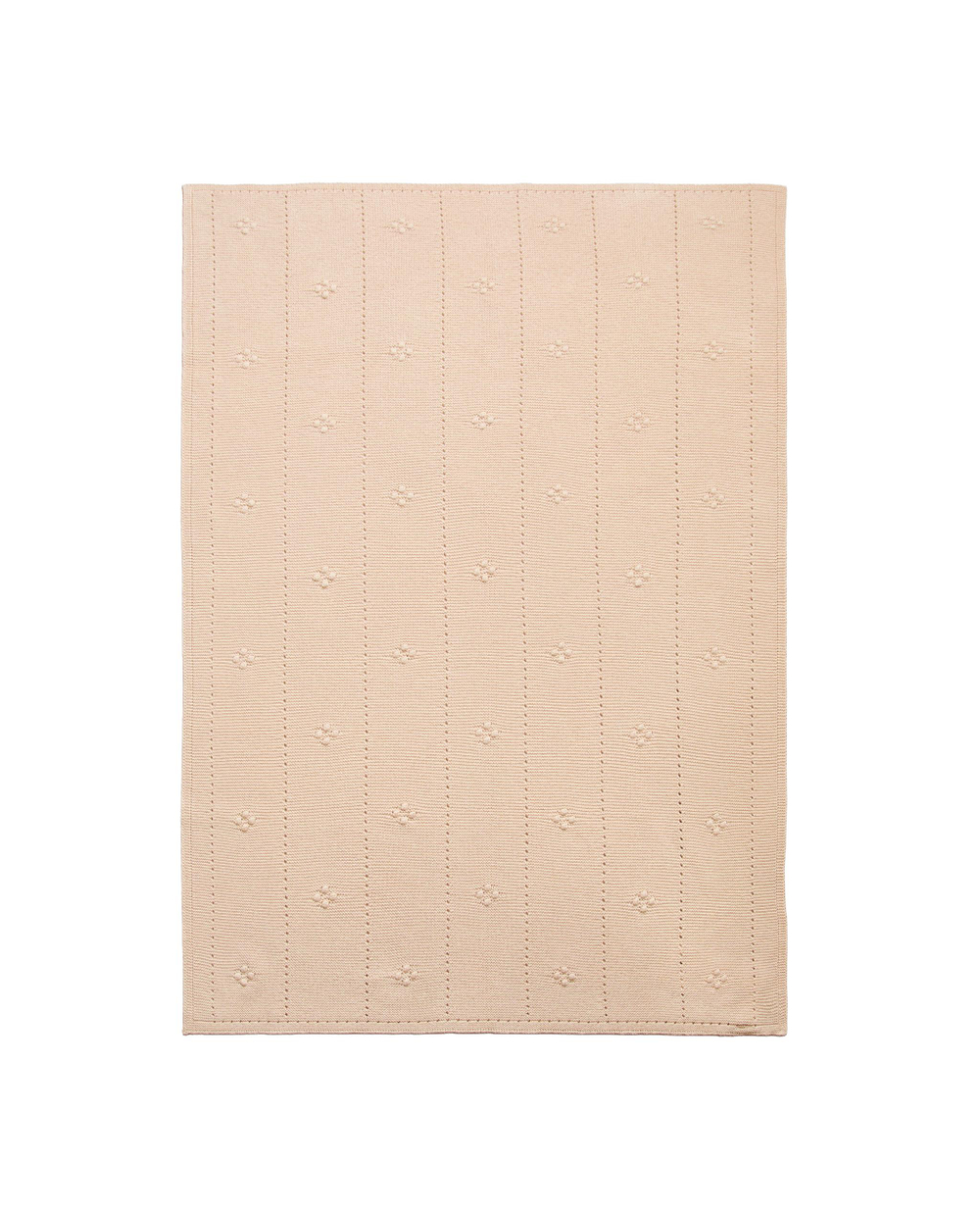 Zara Home плед детский из хлопка, розовый, 70x100 см
