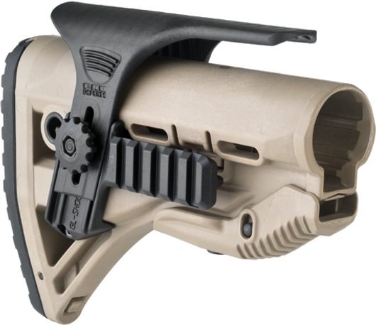 Упор щеки с планкой Пикатинни для приклада GL-SHOCK