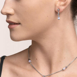 Серьги Coeur de Lion Light Blue 5055/21-0720 цвет голубой
