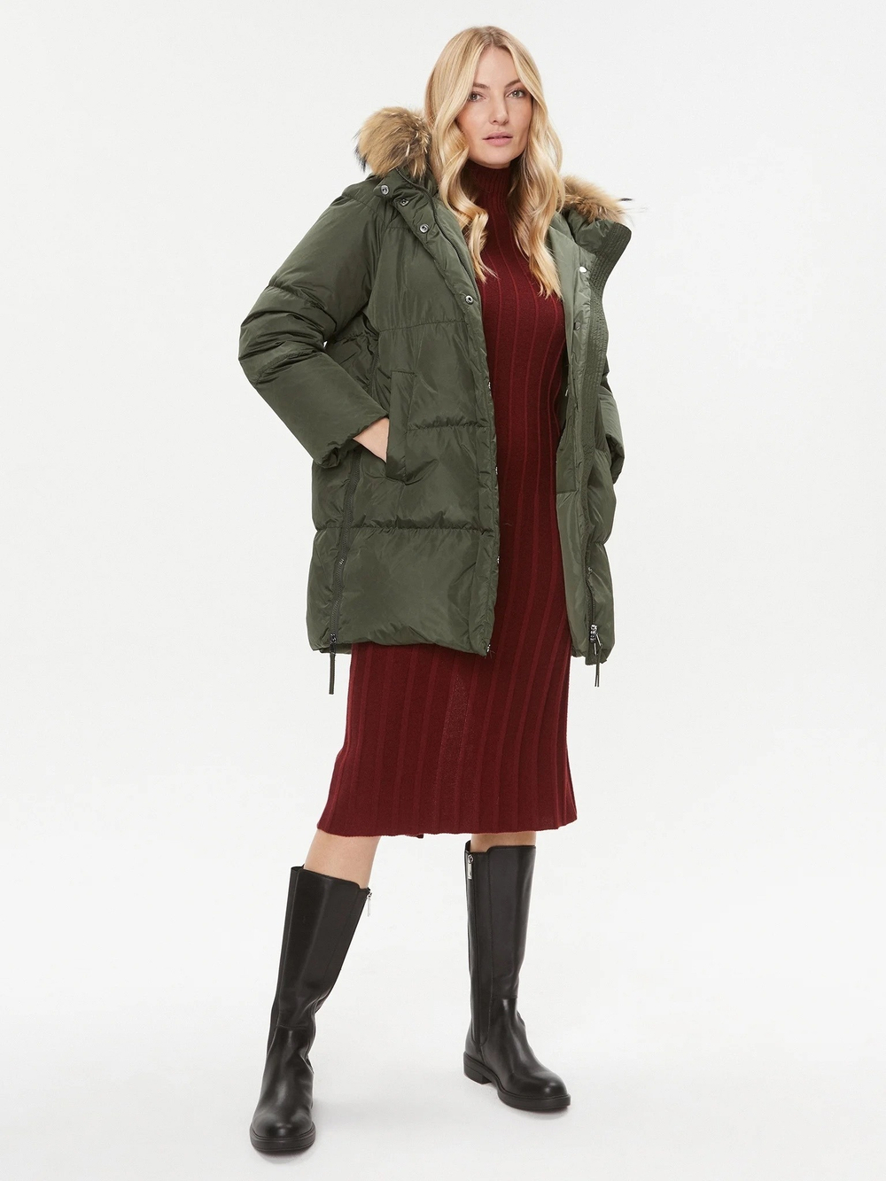 Пальто утепленное женское WEEKEND MAX MARA BEMBO