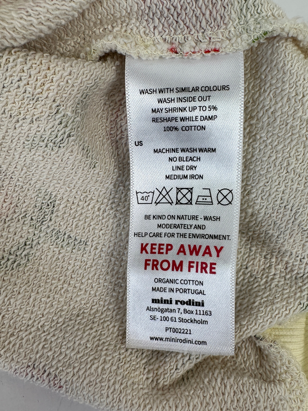 Свитшот Mini Rodini