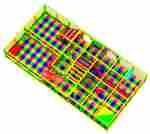 Детский игровой лабиринт с крышей «Кристалл» 9,84×4,92×4,3 м