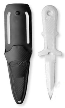 Нож с тефлоновым покрытием C4 Carbon NAIFU S белый