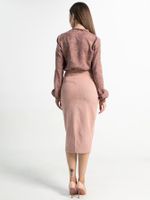 Юбка вельветовая Ялта (розовая) Ю15206-10М LT Collection