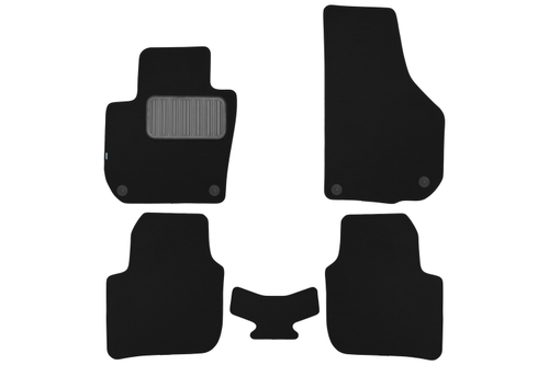 Коврики в салон Klever Premium SKODA Superb Combi АКПП 2008-2013, 2013-2015, универсал, 5 шт. (текстиль) Klever.KLEVER03451222110KH