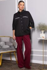 Рубашка Аристократка (черная) Б14440-10М LT Collection