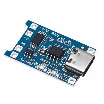 Контроллер заряда/разряда TP4056 для Li-Ion аккумуляторов до 1А