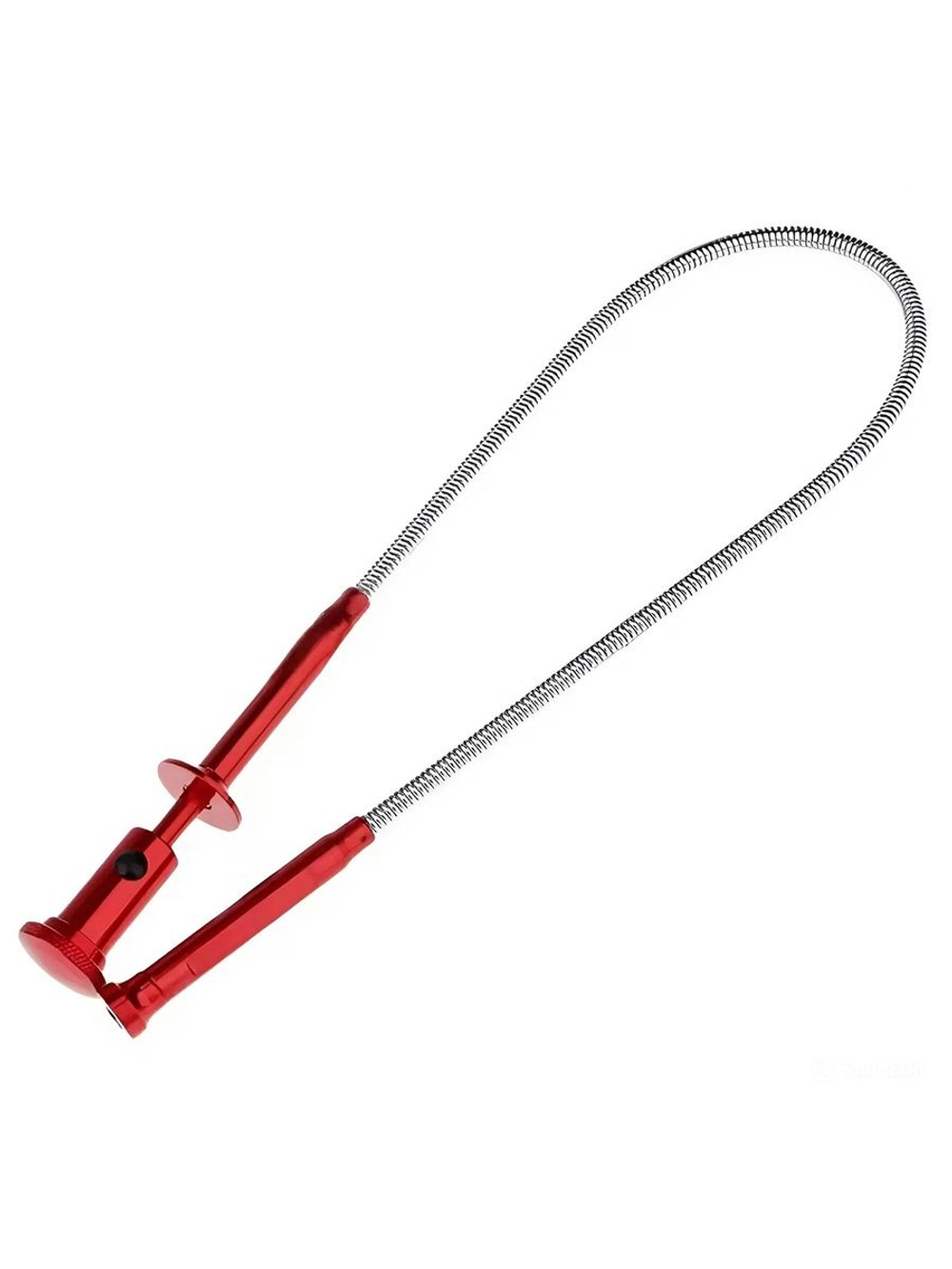 Щуп захват для предметов, магнитный гибкий с фонарем, металл, 620мм