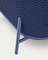 Уличное кресло Sedalis из алюминия синего цвета с канатным шнуром