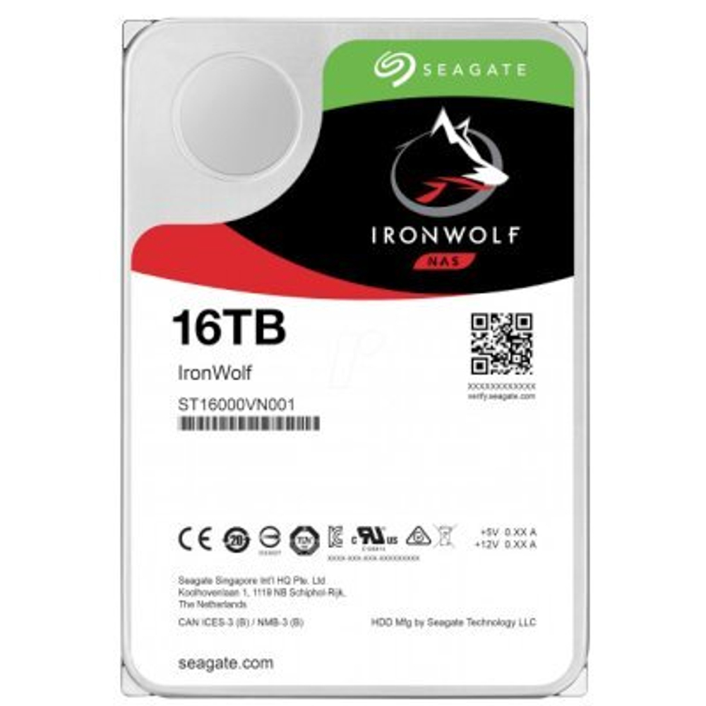 Жесткий диск Seagate IronWolf 16Tb ST16000VN001