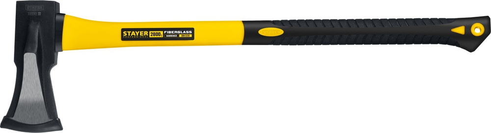 STAYER FIBERGLASS, 2000/2800 г, 680 мм, кованый топор-колун, Professional (20623-20)
