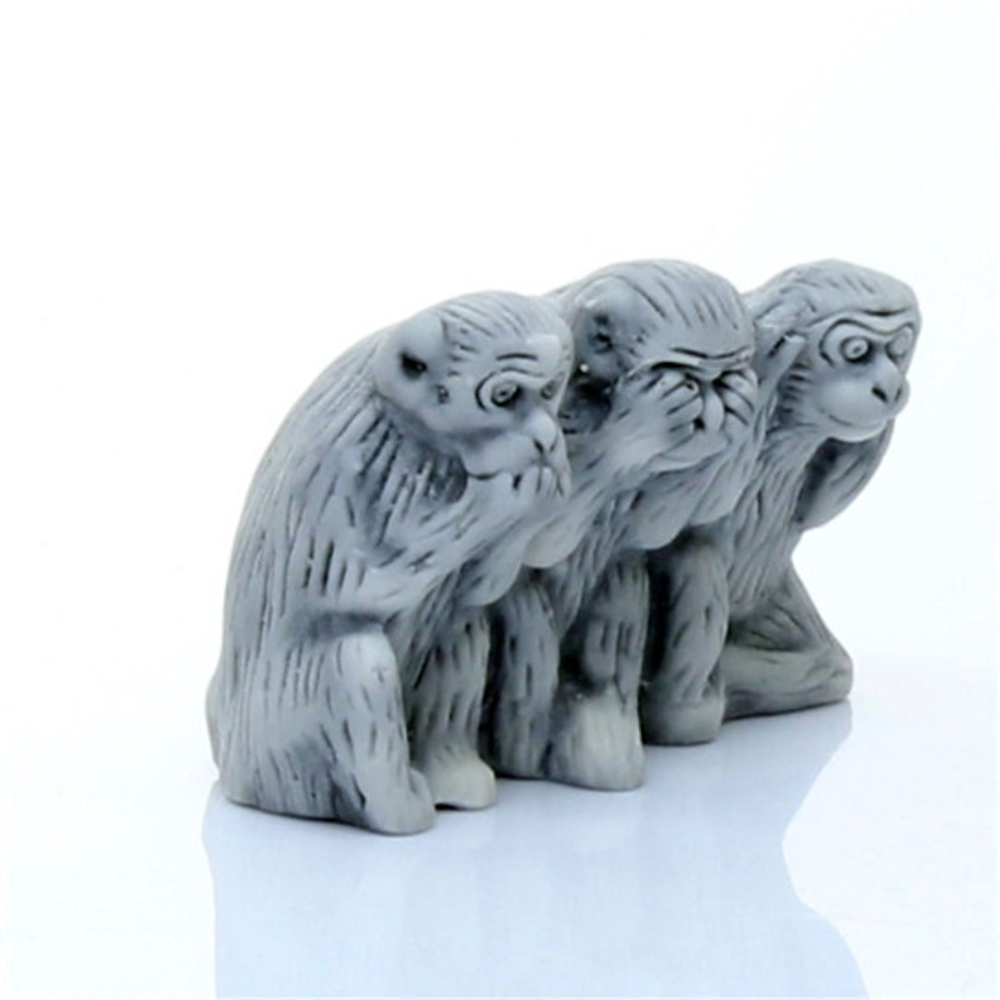 Сувенир Три обезьяны (Самбики Сару)