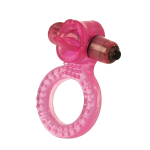 Кольцо с вибрацией Teaser Tongue (Цвет: розовый)