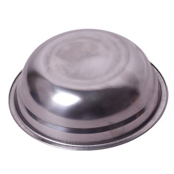 Миска 21х5,5 см. из нержавеющей стали Kamille КМ-4307