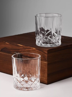 Подарочный Набор Бокалов для Виски, С Камнями, 2 Бокала, Шкатулка, Щипцы, Камни, Бархатный Мешочек