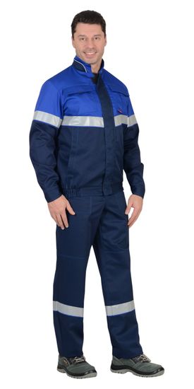 Костюм "Сириус-Навигатор" полукомбинезон (синий/василек)