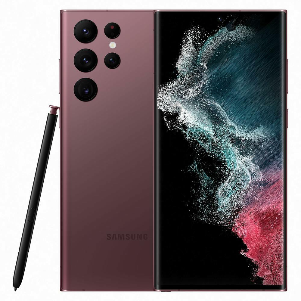 Samsung Galaxy S22 Ultra 8 ГБ | 128 ГБ (Бургунди | Burgundy)