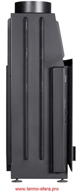 Каминная топка Экокамин Альфа 1000 R два стекла правая