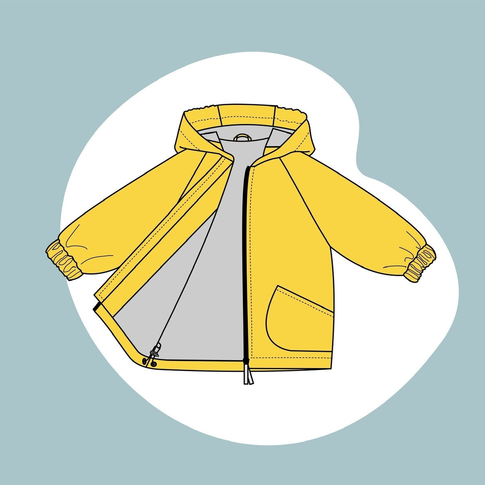 Ветровка (желтый)