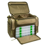 Сумка Aquatic СК-14 с 7 коробками FisherBox Рыболовная Хаки 380х270х330мм