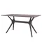 Стол Ibiza Table 140х80 см коричневый