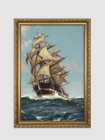 Картина настенная интерьерная в багетной раме 47*67 см