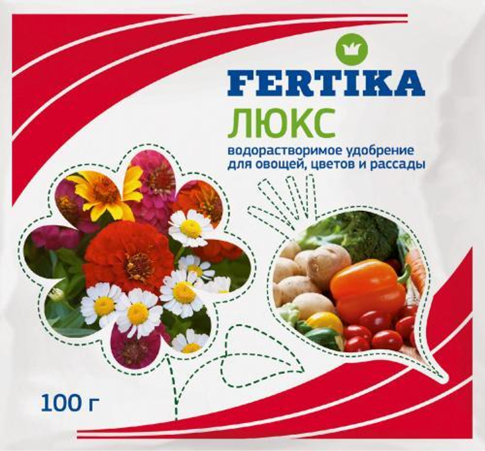 Фертика ЛЮКС универсальный кристаллический 100гр