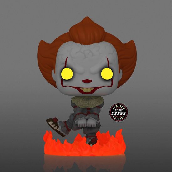 Фигурка Funko POP! Movies IT Pennywise Dancing w/(GW) Chase (Exc) (1437) 73942 / Фигурка Фанко ПОП! по мотивам фильма "Оно", Пеннивайз (ЧЕЙЗ)