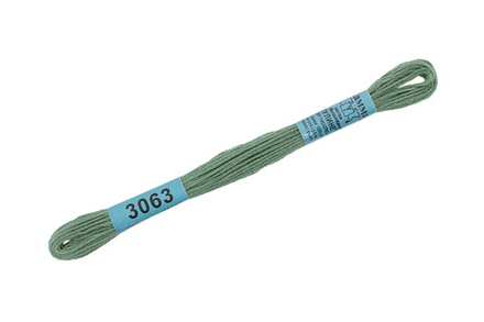 Мулине "Gamma", 100% хлопок, 8 м, №3063