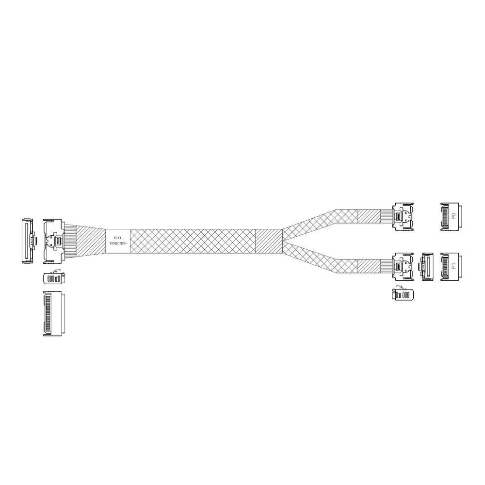 Кабель  JPC P5060BG10800-2