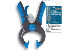 Клещеобразная струбцина РемоКолор пластиковый корпус, рычажный храповой механизм, 6"/150 44-2-015