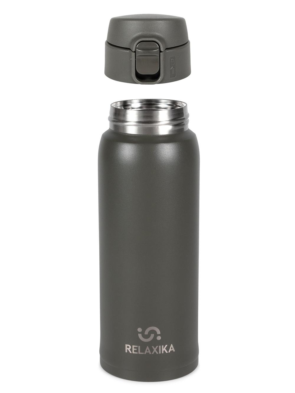 Термокружка Relaxika 701 (0,48 литра), хаки