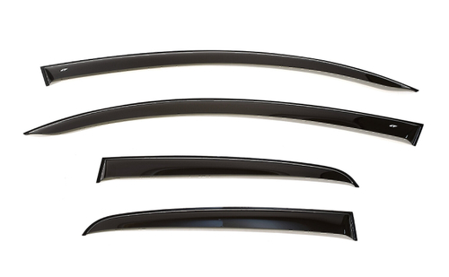 Дефлекторы боковых окон Cobra Tuning на Citroen C3 1 хэтчбек 5 дв. 2002-2009 арт.C40102