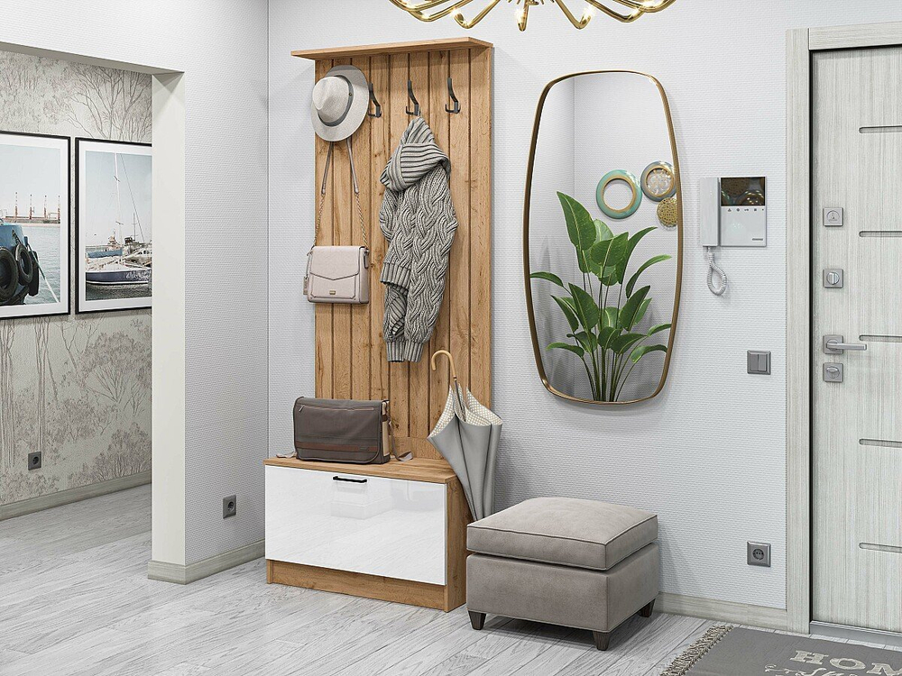 Прихожая Стиль-01 Angel Дуб Вотан