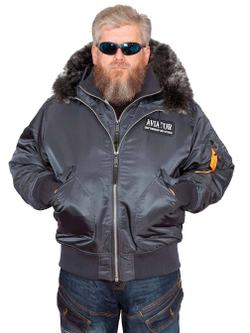 Куртка Аляска AVIATOR HD (steel blue - стальной синий)