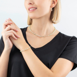 Колье Coeur de Lion Light Green 4434/10-0520