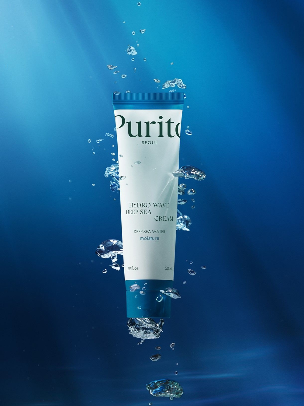 Крем для глубокого увлажнения Purito Hydro Wave Deep Sea Cream 50 мл.
