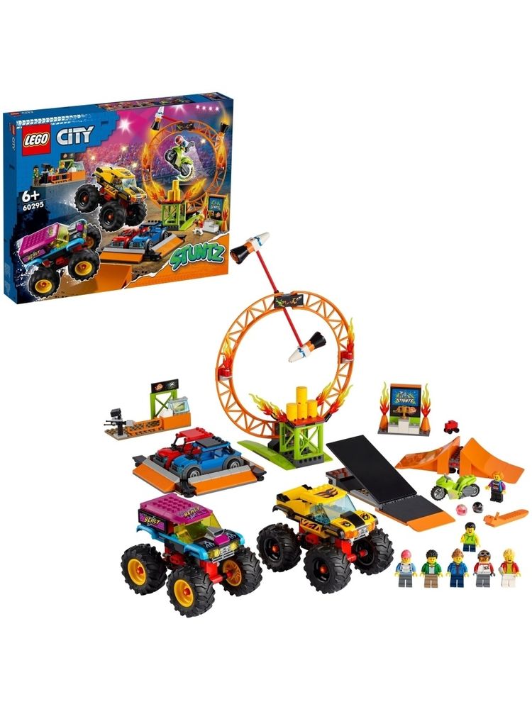 Конструктор LEGO City Stuntz 60295 Арена для шоу каскадёров