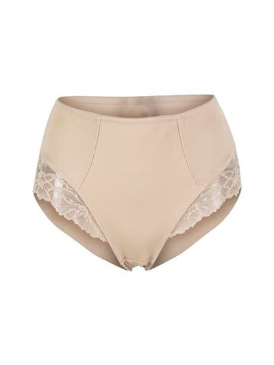 Трусы-слипы с высокой линией талии Perla (Размер: 4 размер) (Цвет: телесный)