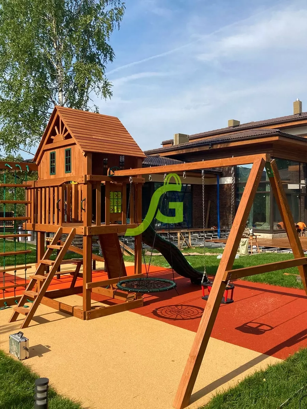 Детская площадка IgraGrad Шато (Домик)