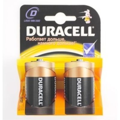 Duracell LR 20 BL-2 уп.20
