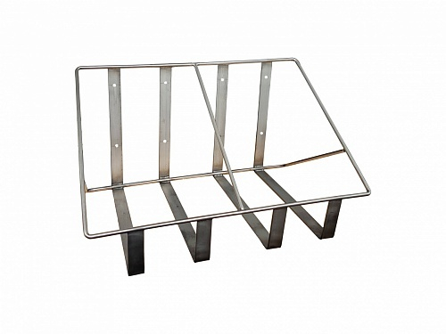 Держатель канистры 20-25 л двухместный (Нержавеющая сталь)