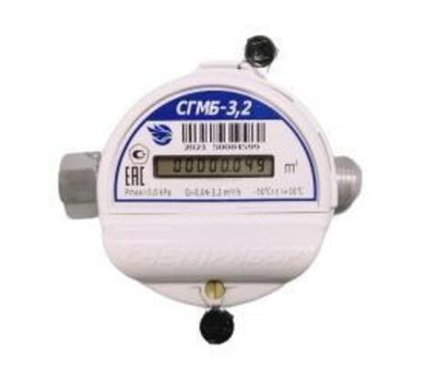 Счетчик газа Счетприбор СГМБ-3,2 3/4" (г.Орёл)