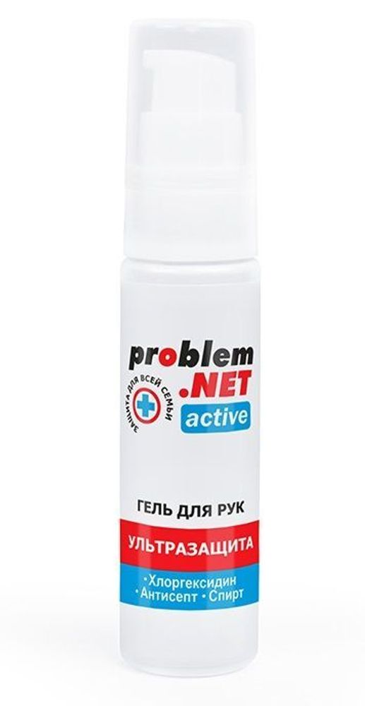 Антисептический гель для рук Problem.net Active - 28 гр.